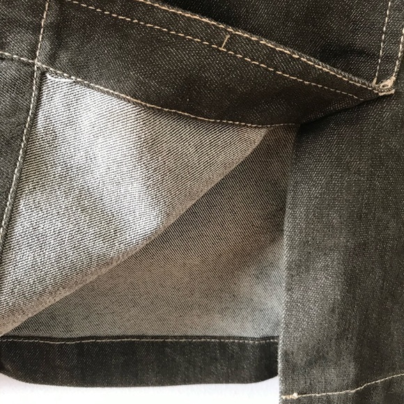 Olive Green Jeans Skirt Sz42 Eric Alexandre - Picture 4 of 5